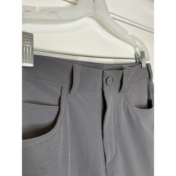 Mizzen and Main Mens Helmsman Slim Performance Stretch Golf Pants Gray 32 Fit 34 - Picture 3 of 6